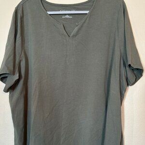 Suprema® Ultra-Soft Scoopneck Tee